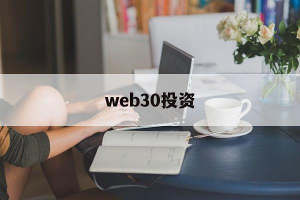 web30投资(web30时代是一个什么时代)
